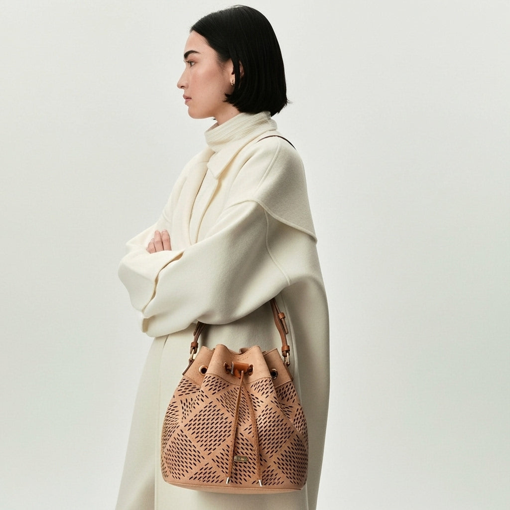 Cork Bucket Bag