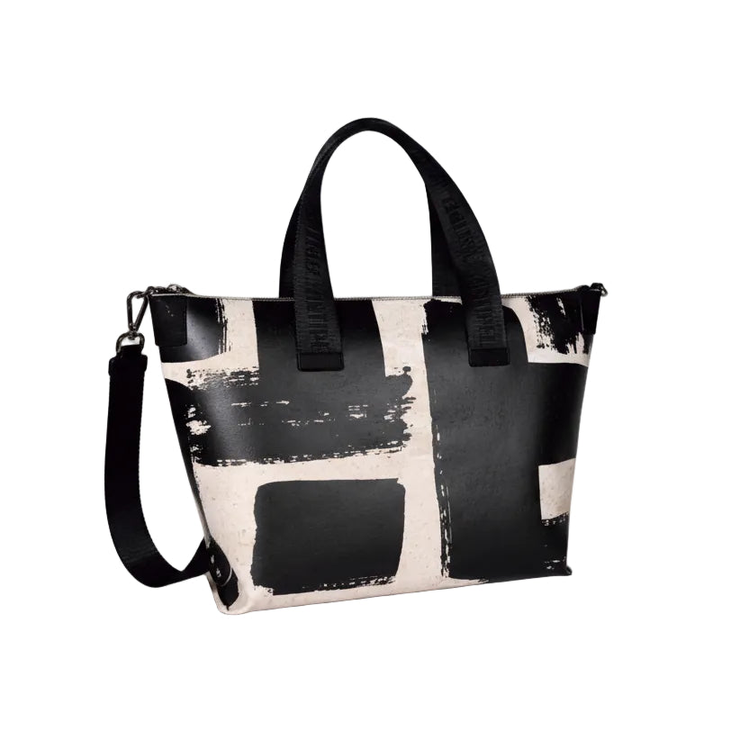 Cork Print Handbag